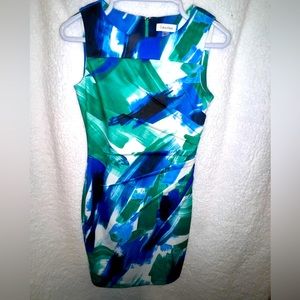 Beautiful abstract dress CALVIN KLEIN.